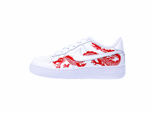 Nike Air Force 1 Dragon Custom