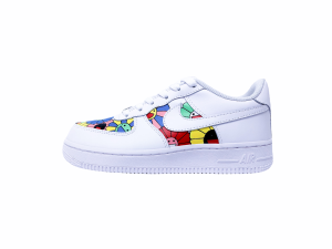 Nike Air Force 1 Flower Custom
