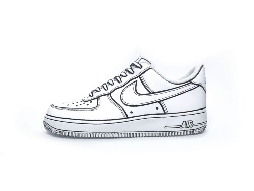 NIKE AIR FORCE 1 CARTOON CUSTOM