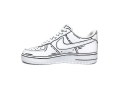 NIKE AIR FORCE 1 CARTOON CUSTOM V2
